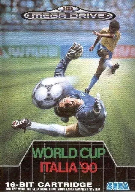 Sega Genesis Games - World Cup Italia \'90