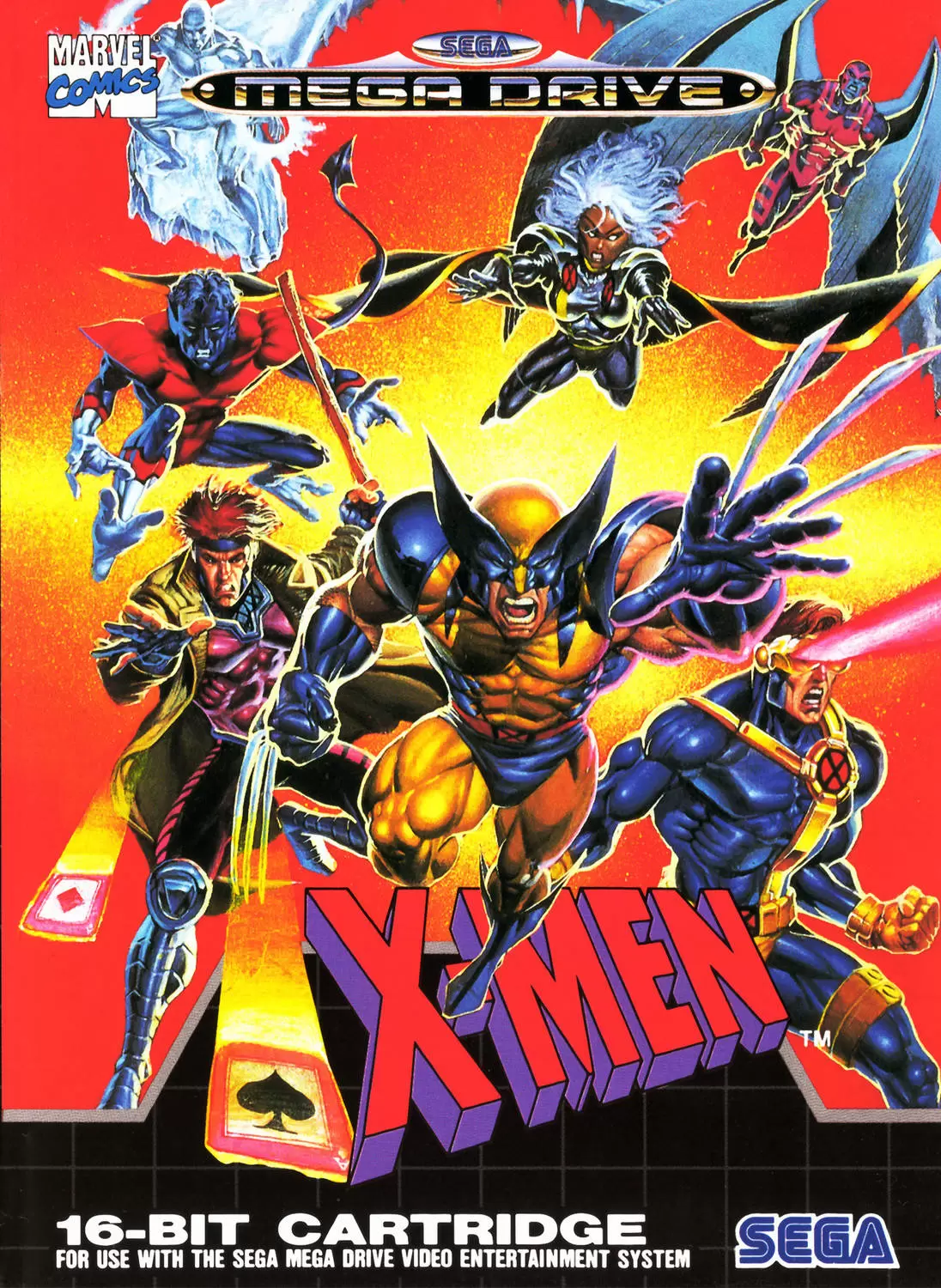 Jeux SEGA Mega Drive - X-Men