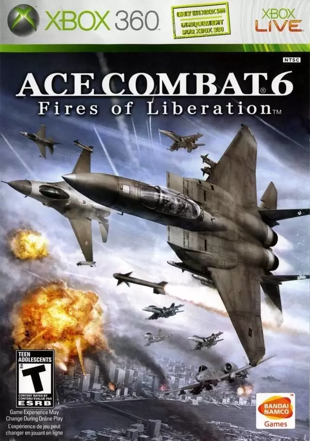 Jeux XBOX 360 - Ace Combat 6: Fires of Liberation