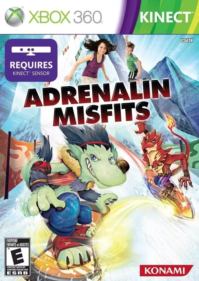 Jeux XBOX 360 - Adrenalin Misfits