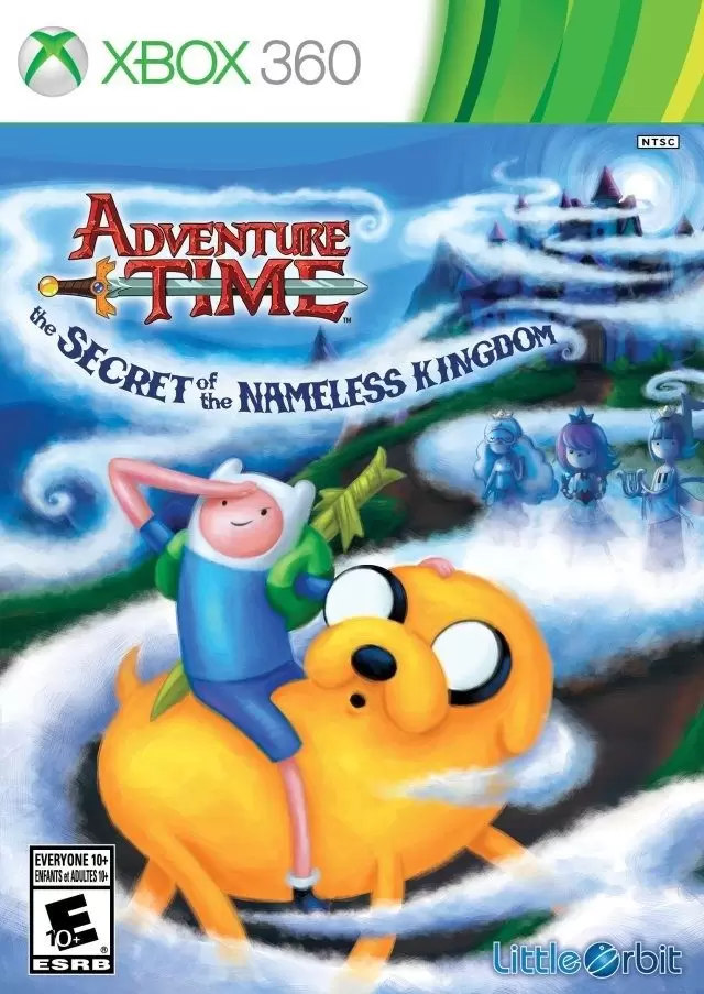 Jeux XBOX 360 - Adventure Time: The Secret of the Nameless Kingdom