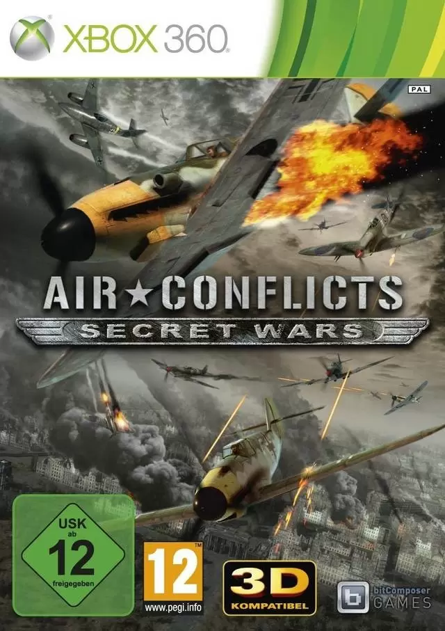 XBOX 360 Games - Air Conflicts: Secret Wars