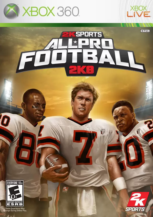 Jeux XBOX 360 - All-Pro Football 2K8