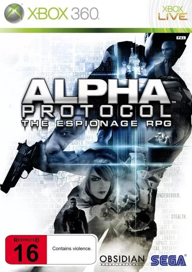 Jeux XBOX 360 - Alpha Protocol