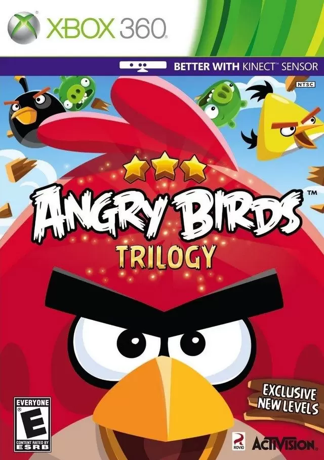 Jeux XBOX 360 - Angry Birds Trilogy