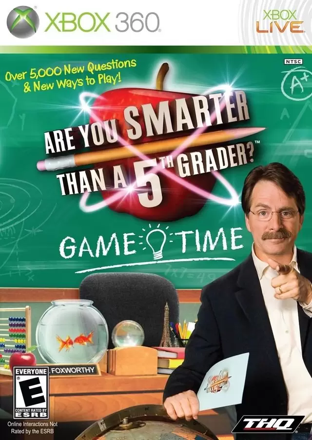 XBOX 360 Games - Are You Smarter than a 5th Grader? Game Time