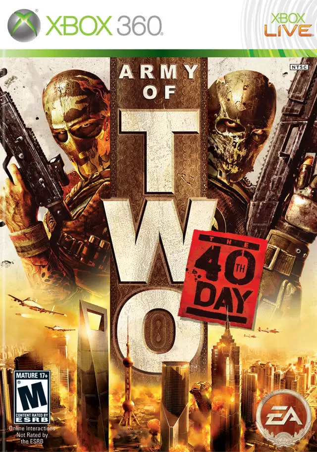 XBOX 360 Games - Army of Two: The 40th Day