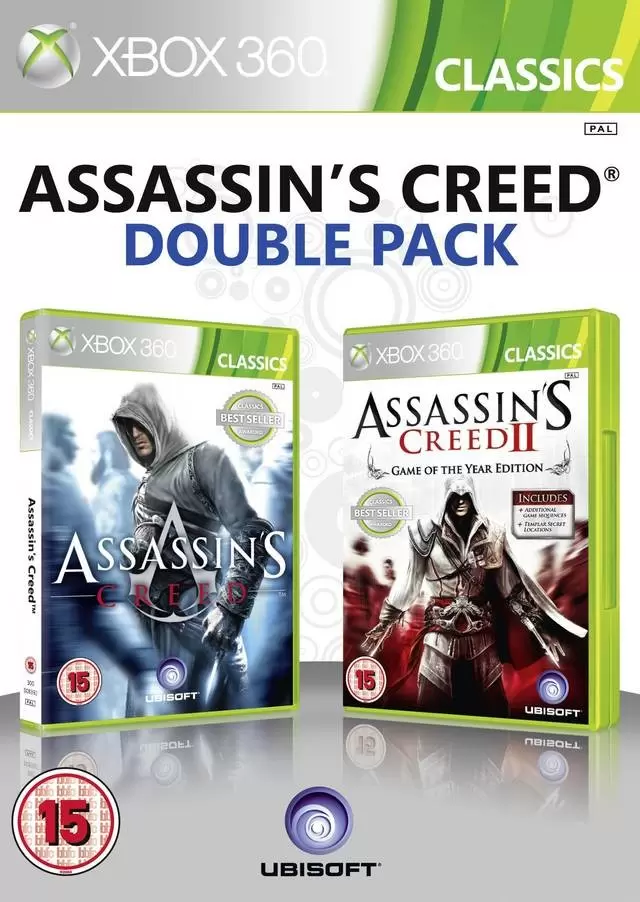 Jeux XBOX 360 - Assassin\'s Creed Double Pack