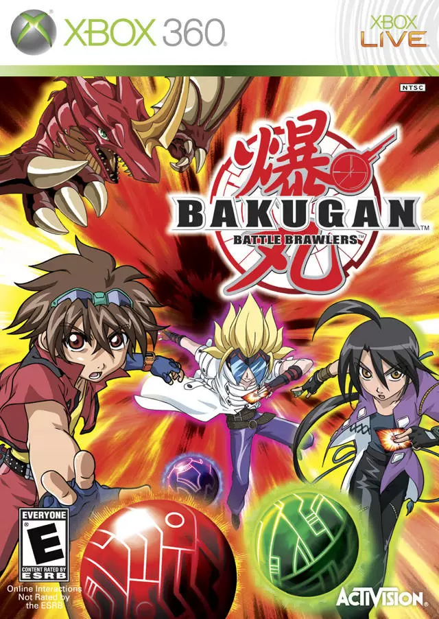 XBOX 360 Games - Bakugan Battle Brawlers