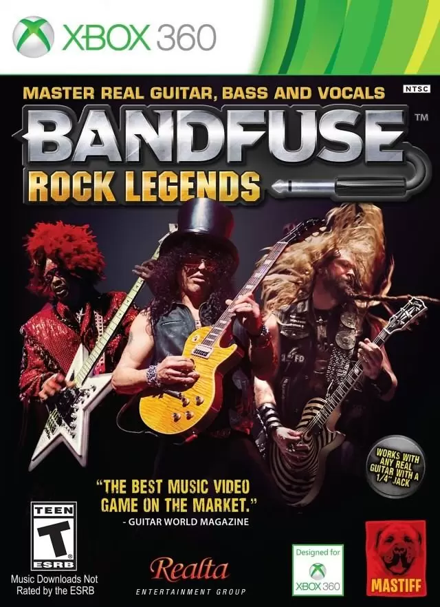 Jeux XBOX 360 - Bandfuse: Rock Legends
