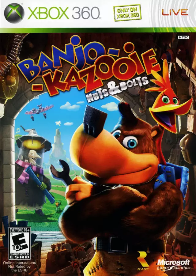 Jeux XBOX 360 - Banjo-Kazooie: Nuts & Bolts