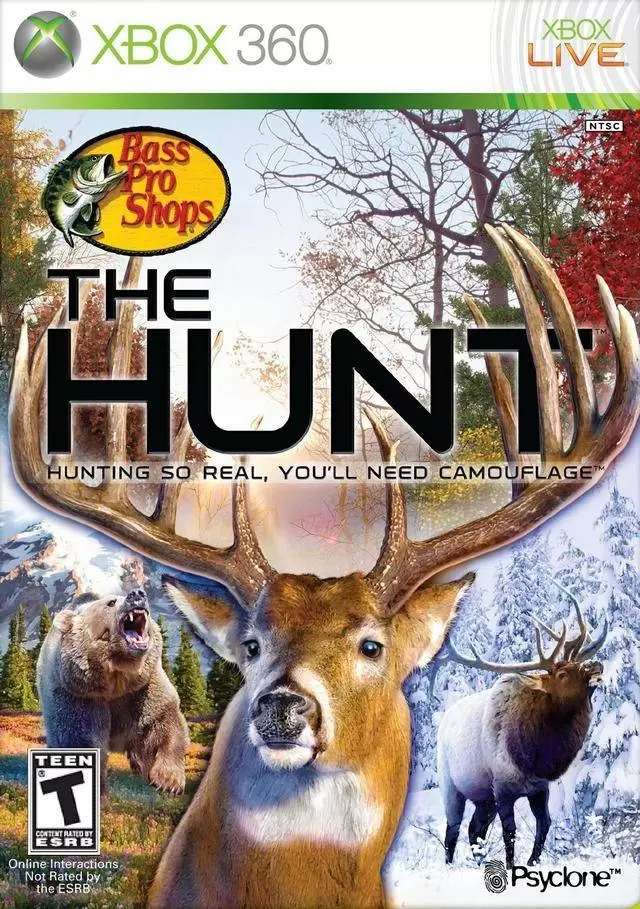 XBOX 360 Games - Bass Pro Shops: The Hunt