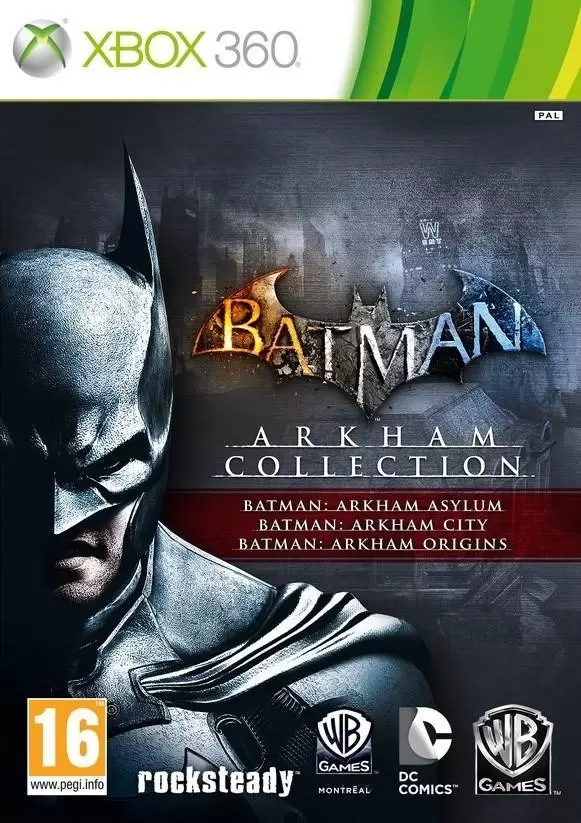 Jeux XBOX 360 - Batman: Arkham Collection