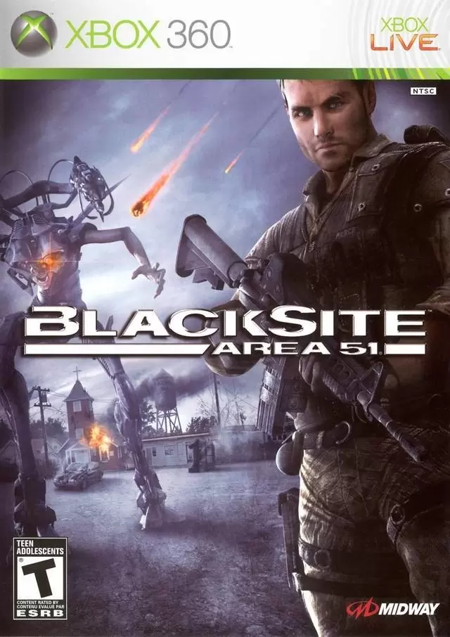 Jeux XBOX 360 - BlackSite: Area 51