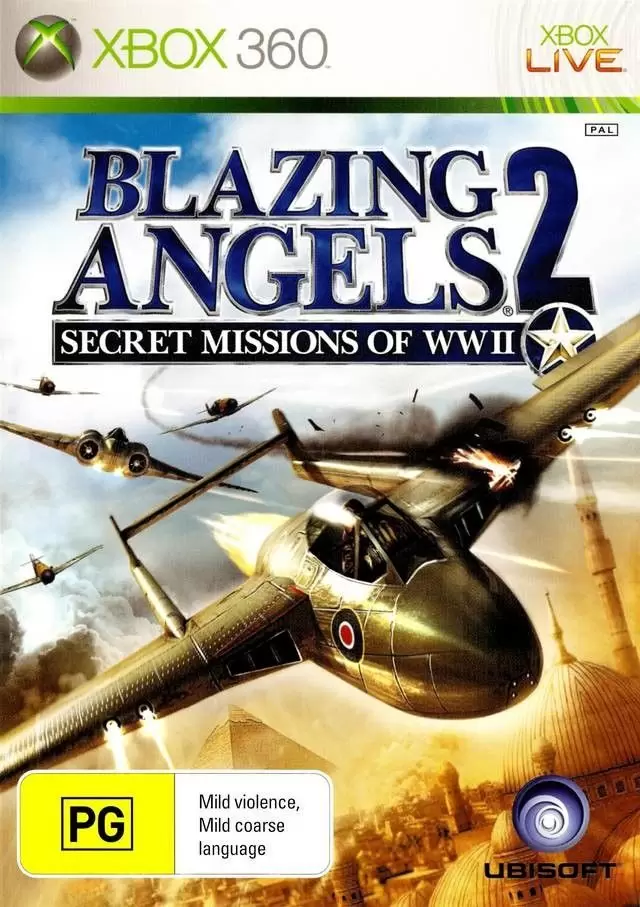 Jeux XBOX 360 - Blazing Angels 2: Secret Missions of WWII