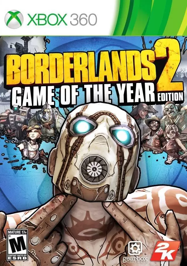 XBOX 360 Games - Borderlands 2: Game of the Year Edition