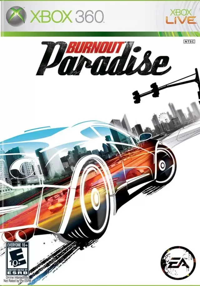 Jeux XBOX 360 - Burnout Paradise
