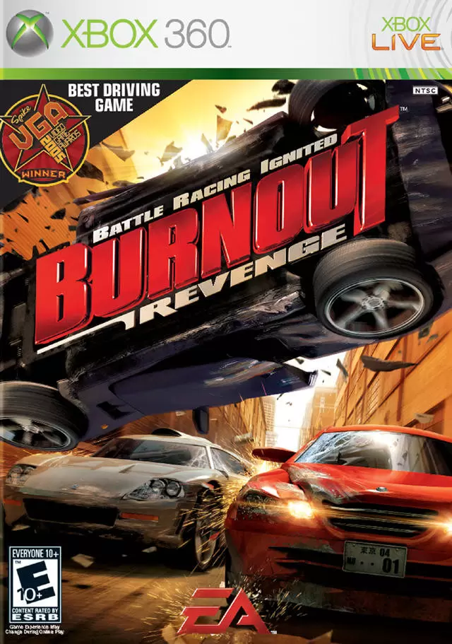 Jeux XBOX 360 - Burnout Revenge