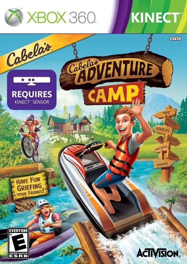 Jeux XBOX 360 - Cabela\'s Adventure Camp