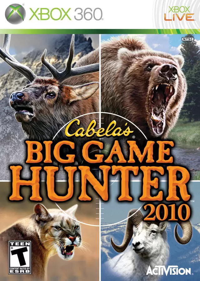 XBOX 360 Games - Cabela\'s Big Game Hunter 2010