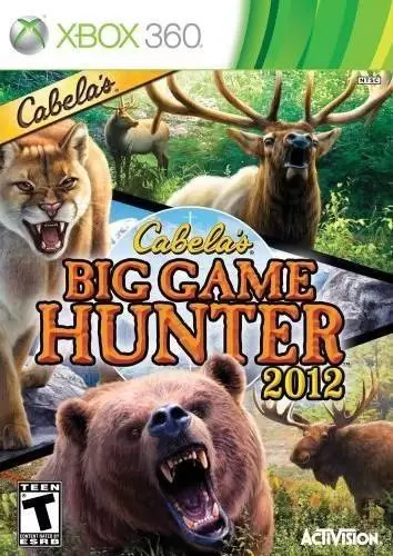 Jeux XBOX 360 - Cabela\'s Big Game Hunter 2012