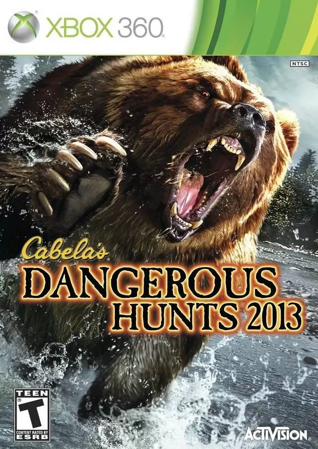 Jeux XBOX 360 - Cabela\'s Dangerous Hunts 2013