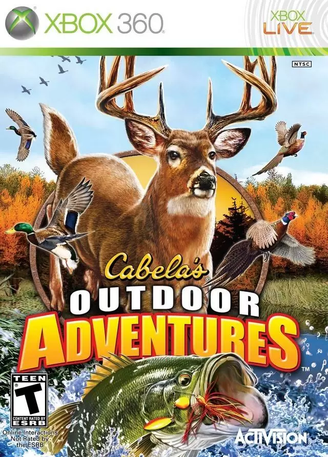 Jeux XBOX 360 - Cabela\'s Outdoor Adventures (2009)