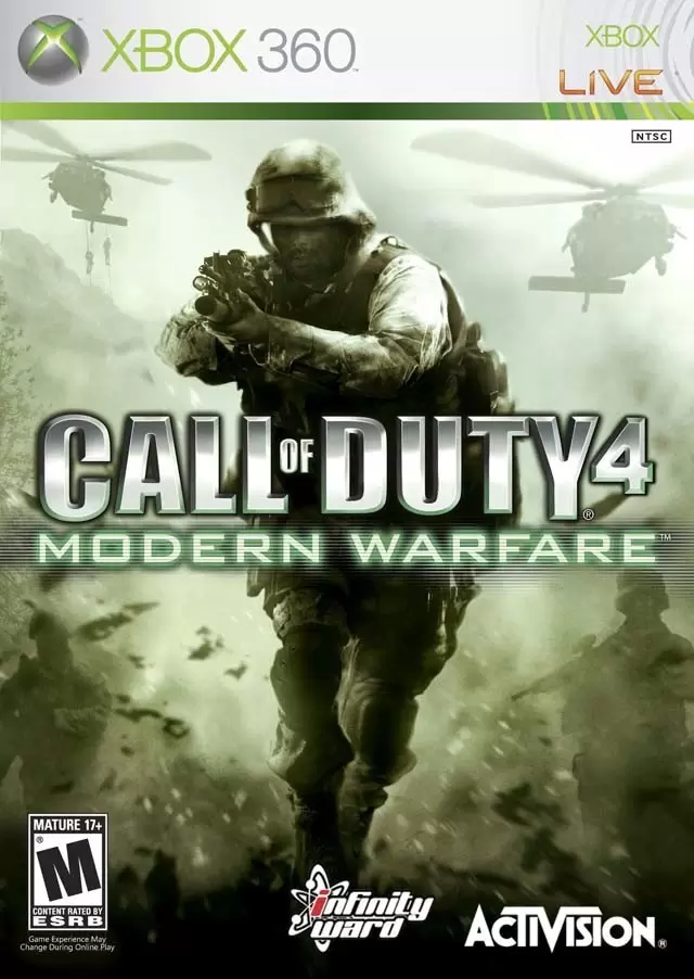XBOX 360 Games - Call of Duty 4: Modern Warfare