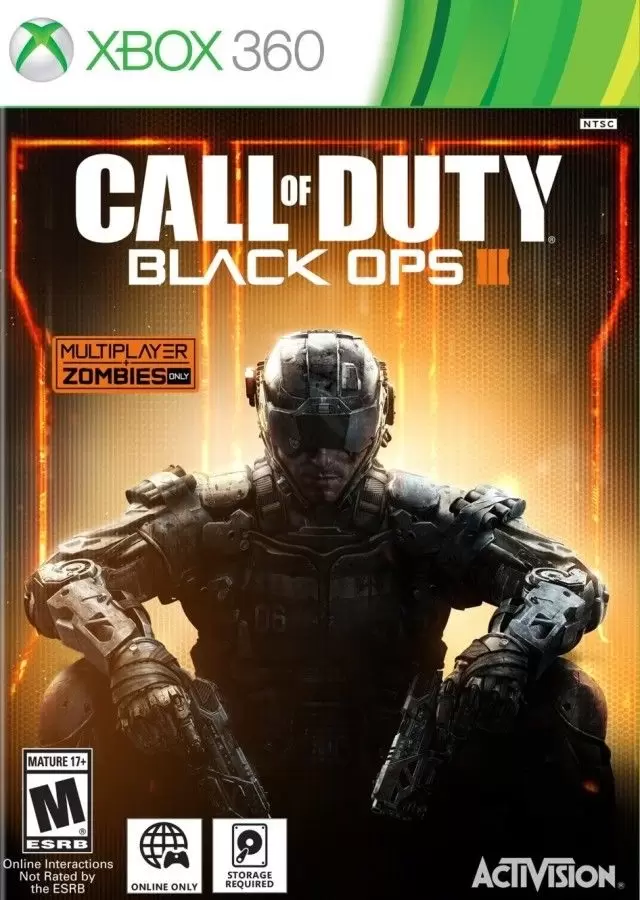 XBOX 360 Games - Call of Duty: Black Ops III