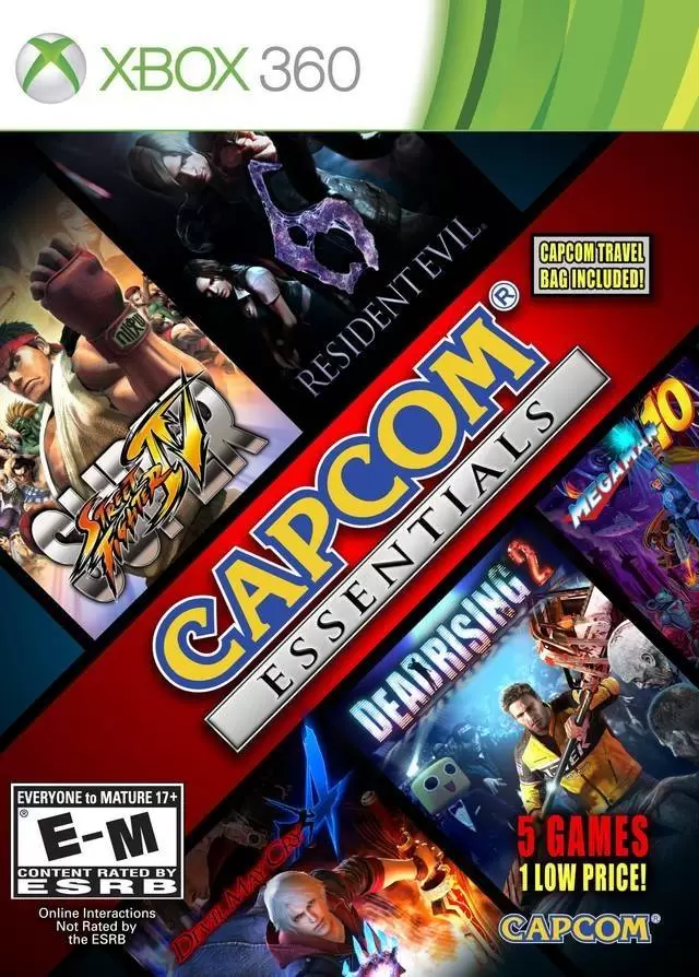 XBOX 360 Games - Capcom Essentials