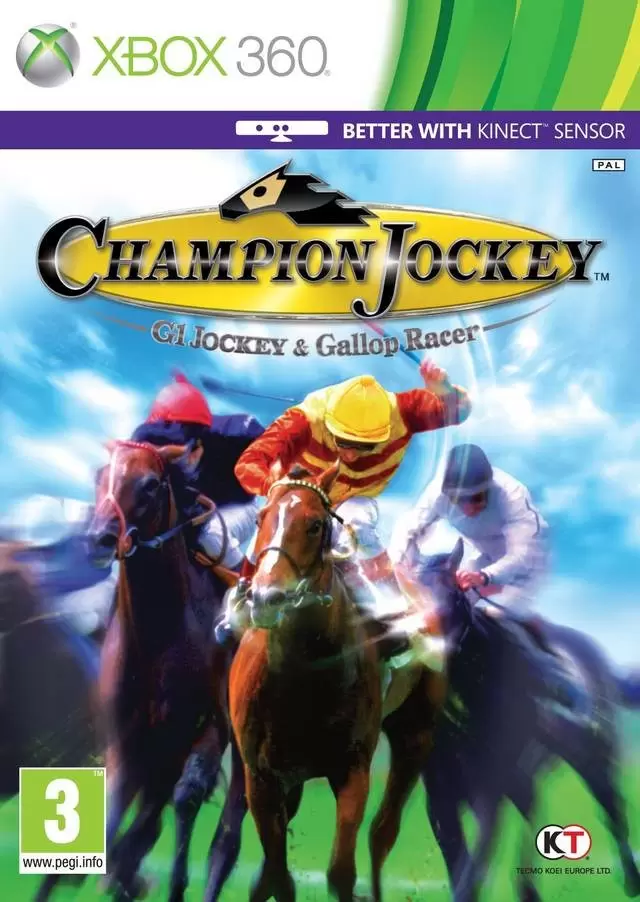 Jeux XBOX 360 - Champion Jockey: G1 Jockey & Gallop Racer