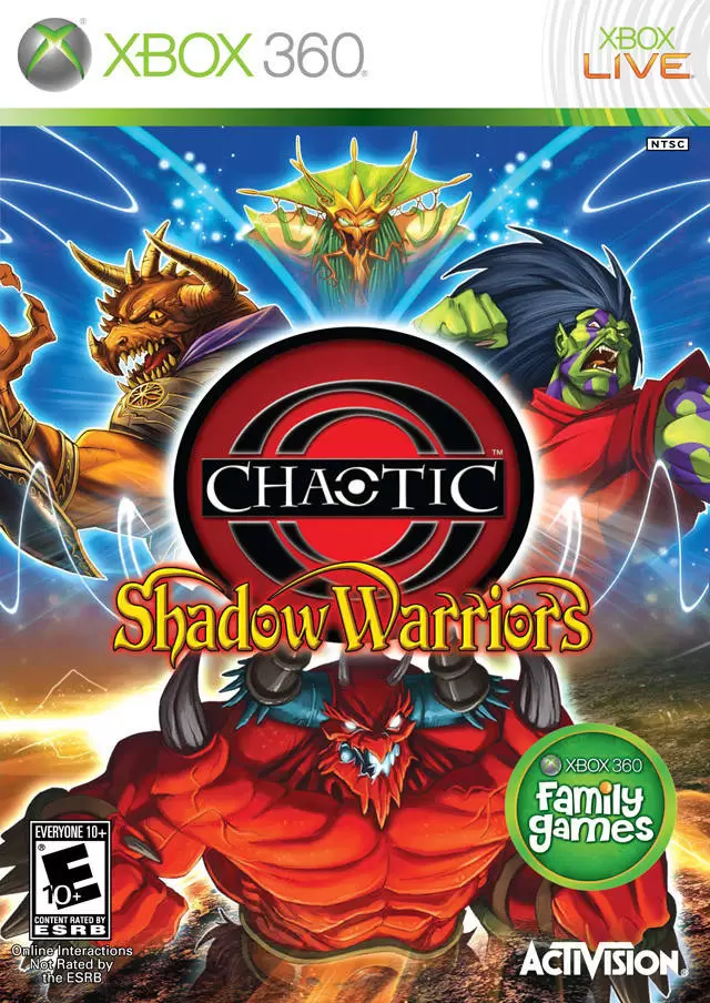 XBOX 360 Games - Chaotic: Shadow Warriors