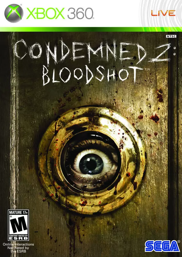 Jeux XBOX 360 - Condemned 2: Bloodshot