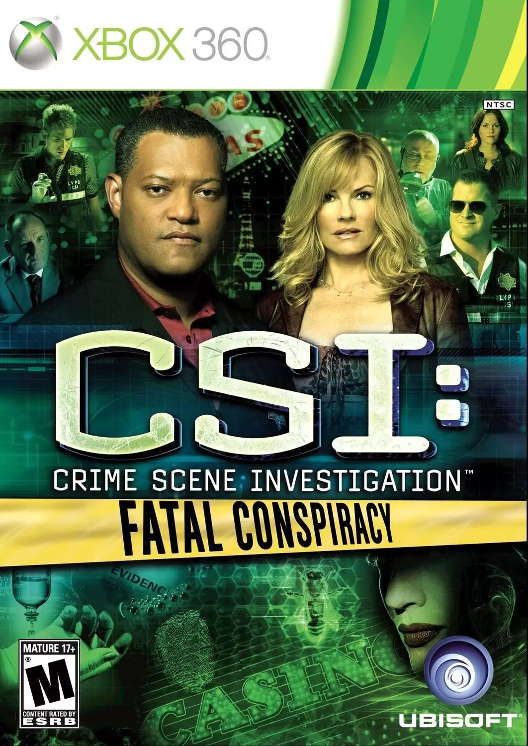 Jeux XBOX 360 - CSI: Crime Scene Investigation: Fatal Conspiracy