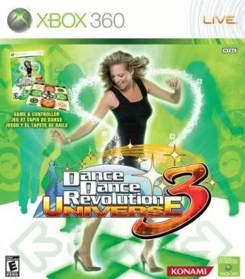 Jeux XBOX 360 - Dance Dance Revolution Universe 3