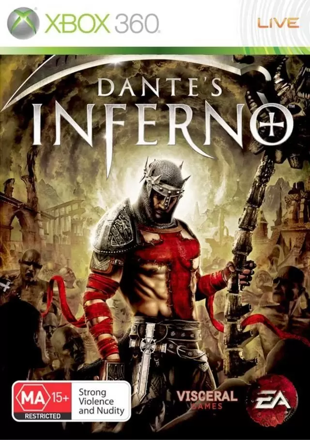 Jeux XBOX 360 - Dante\'s Inferno