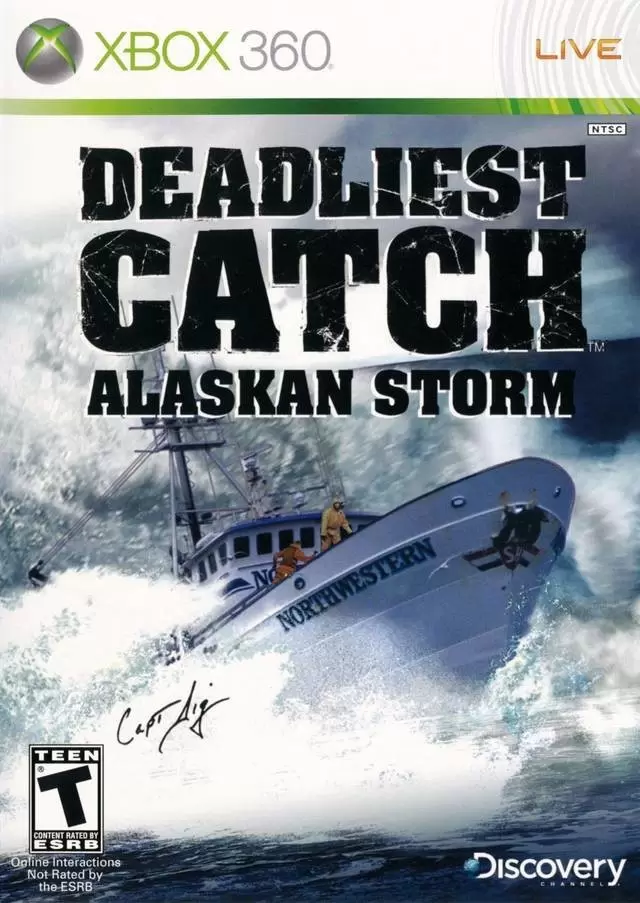 Jeux XBOX 360 - Deadliest Catch: Alaskan Storm