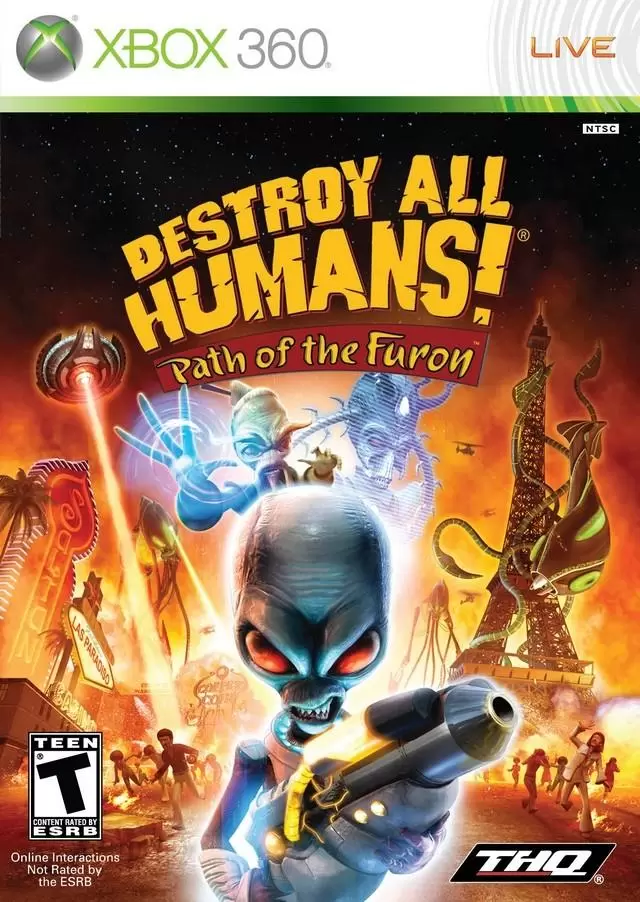 XBOX 360 Games - Destroy All Humans! Path of the Furon