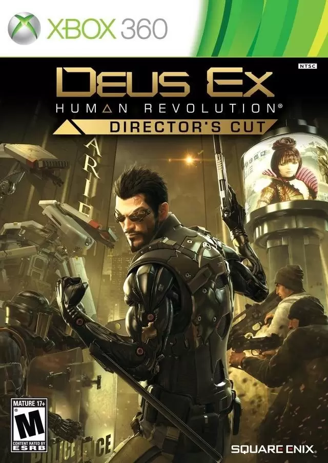 Jeux XBOX 360 - Deus Ex: Human Revolution - Director\'s Cut