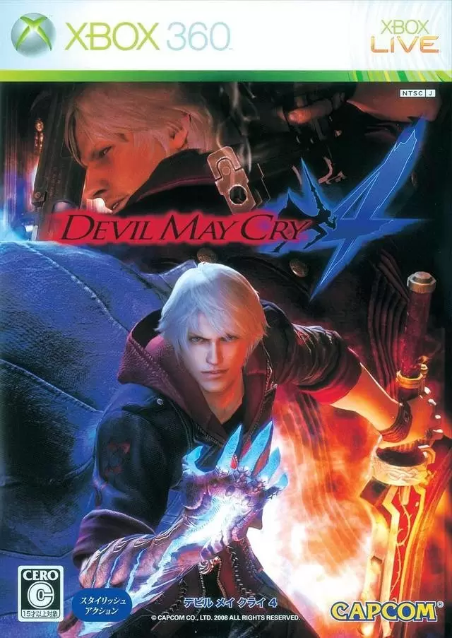 Jeux XBOX 360 - Devil May Cry 4