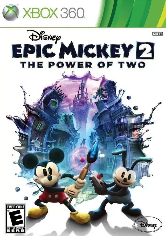 Jeux XBOX 360 - Disney Epic Mickey 2: The Power of Two