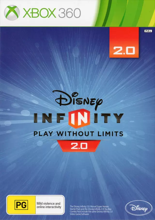 XBOX 360 Games - Disney Infinity 2.0 Edition
