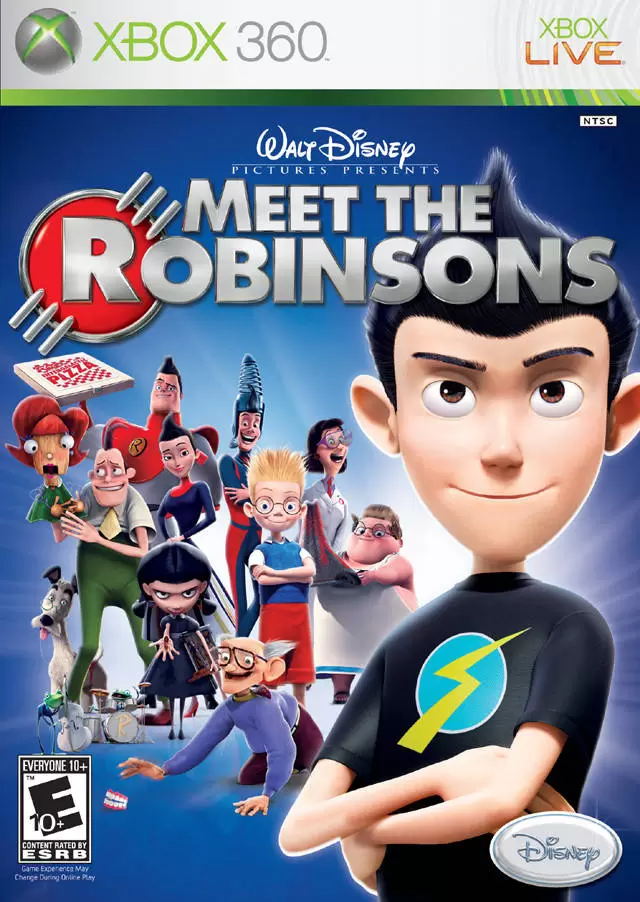 Jeux XBOX 360 - Disney\'s Meet the Robinsons