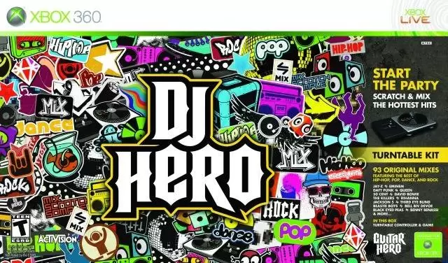 Jeux XBOX 360 - DJ Hero