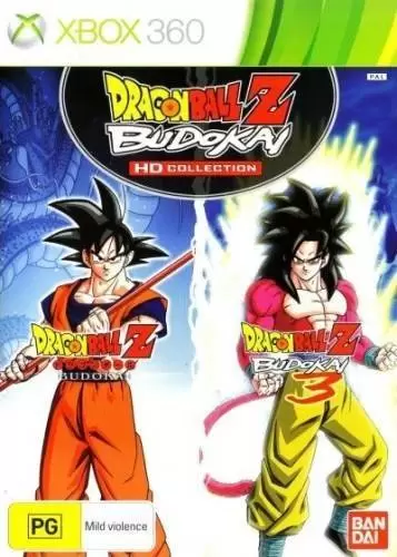 Jeux XBOX 360 - Dragon Ball Z Budokai HD Collection