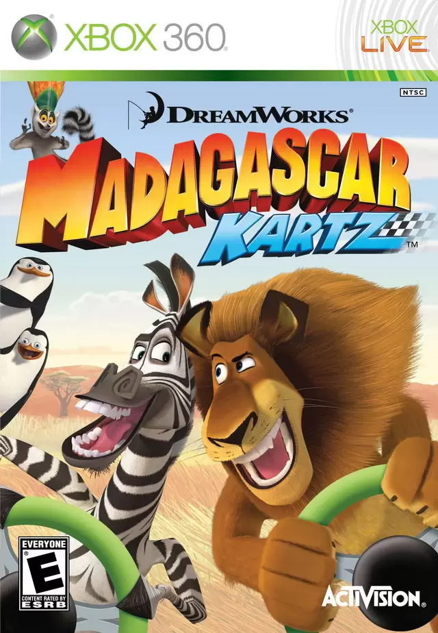 XBOX 360 Games - DreamWorks Madagascar Kartz