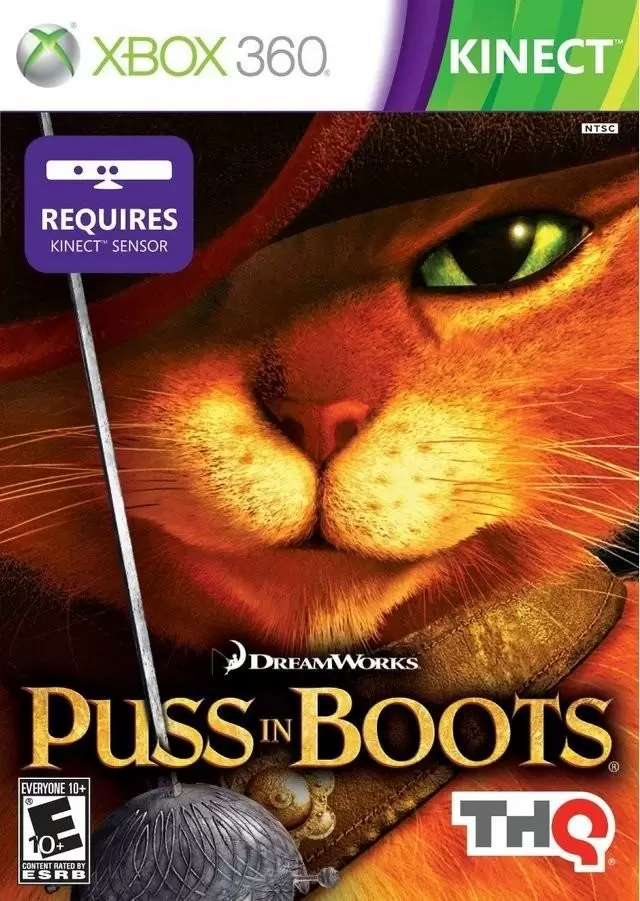 XBOX 360 Games - DreamWorks Puss in Boots