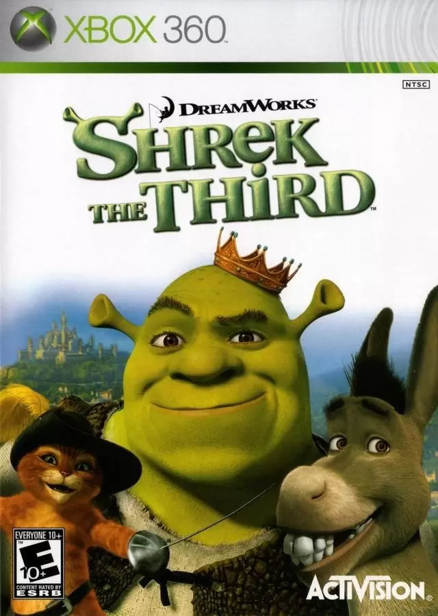 XBOX 360 Games - DreamWorks Shrek the Third