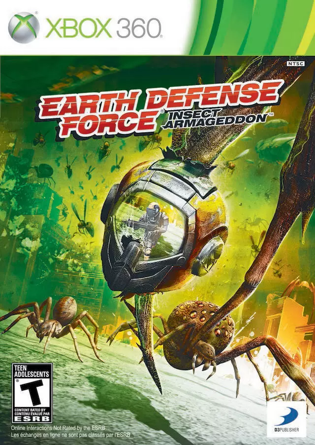 Jeux XBOX 360 - Earth Defense Force: Insect Armageddon