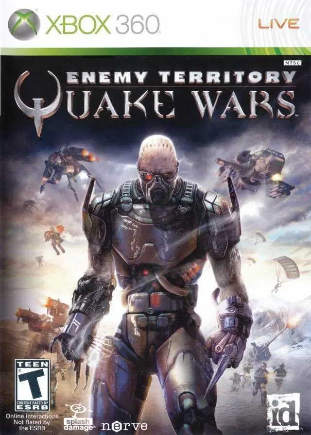 XBOX 360 Games - Enemy Territory: Quake Wars